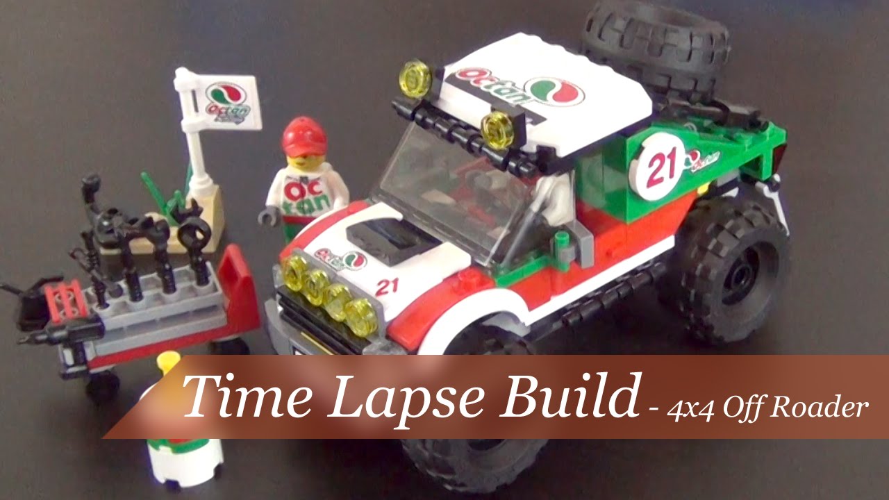 Lego City 4x4 Off-Roader Build in Time Lapse π