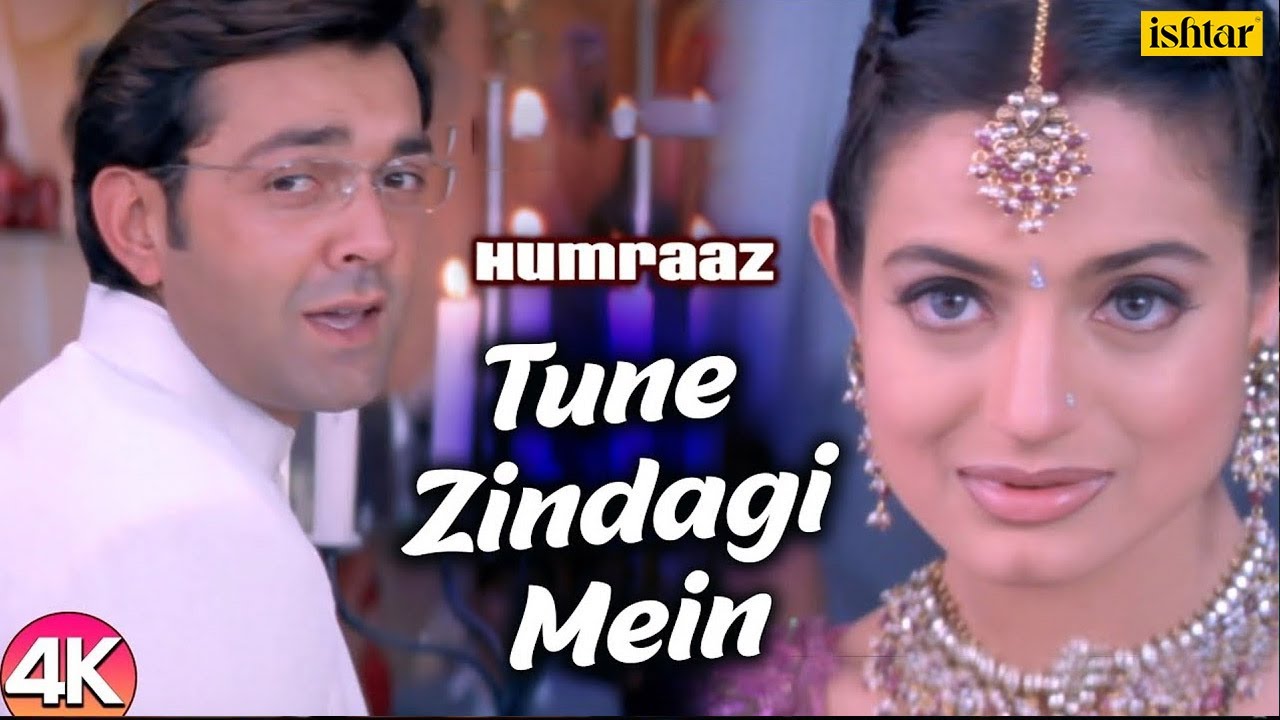 Tune Zindagi Mein - 4K Romantic Song | Humraaz | Bobby Deol & Amisha Patel ๐ถ