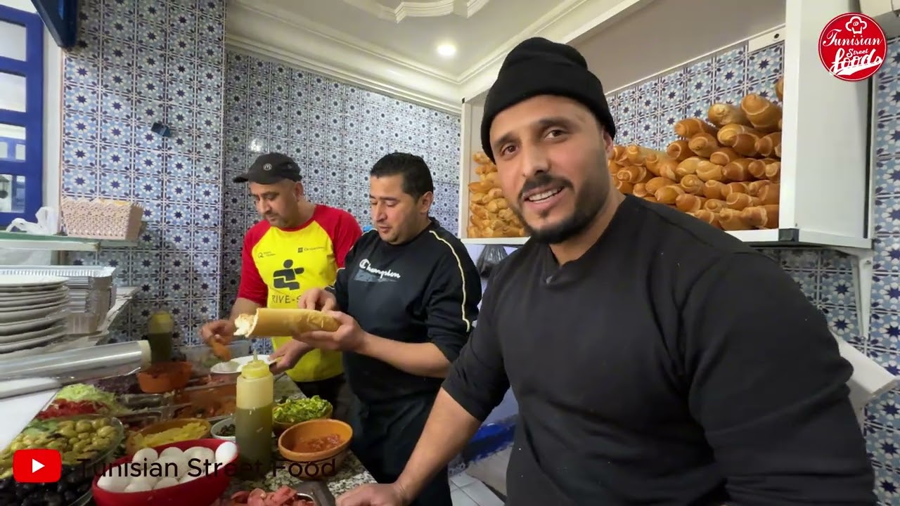 أفضل صحن تونسي من عند ولد بشبش 🍽️