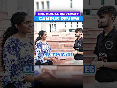 🎓 BML Munjal University – Real Talk with Real Students!