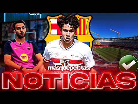 💣¡VIENE EL REGRESO AL CAMP NOU! Barça apunta a una joya brasileña 🔥 + Eric García firmará hasta 2030