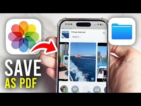 How to Save a Photo as a PDF on iPhone - Complete Tutorial