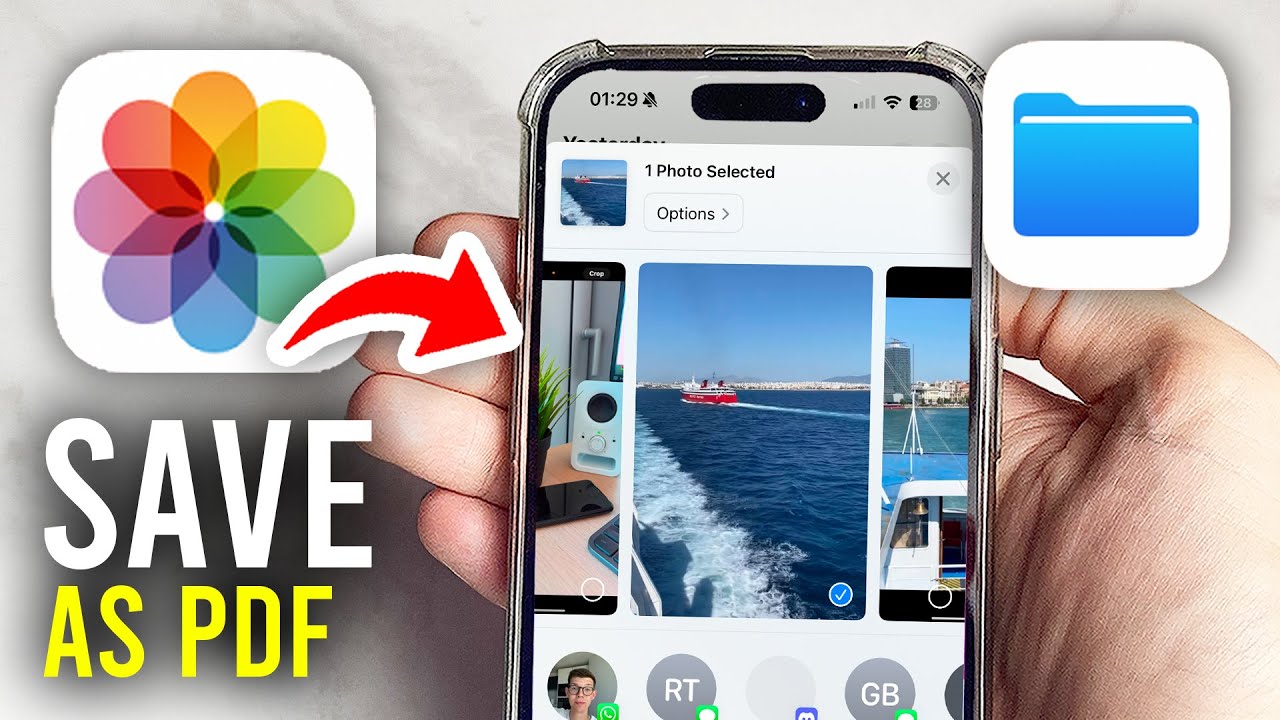 How to Save a Photo as a PDF on iPhone - Complete Tutorial