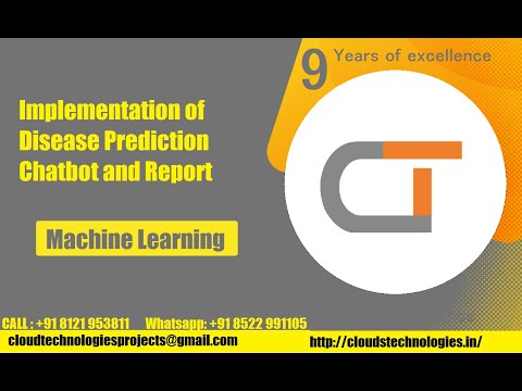 Innovative Disease Prediction Chatbot with Cloud Integration | IEEE Project Report