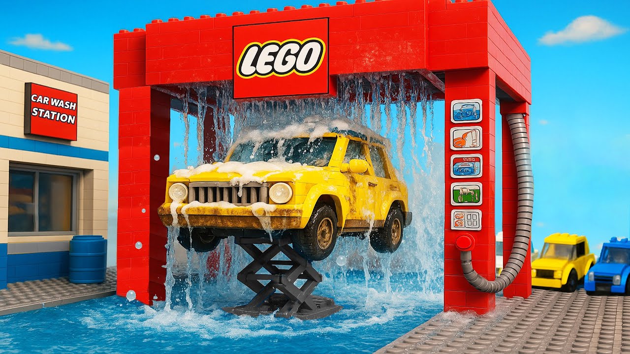 Top Crazy LEGO Car Wash Designs 🚗
