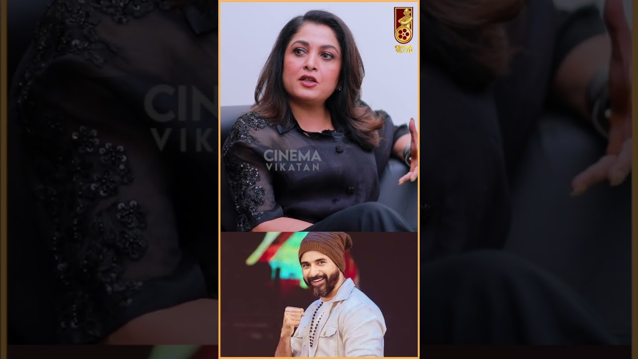 Sivakarthikeyan Showcases Talent 🌟 - Ramya Krishnan | #shorts