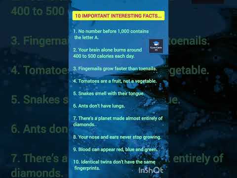10 Fascinating Facts You Didn't Know! 🤔