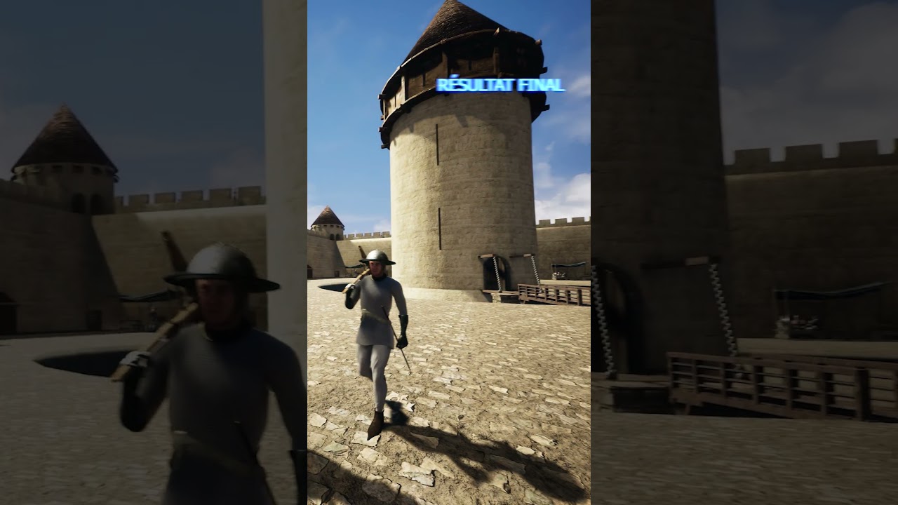 Découvrez la Reconstruction de la Forteresse du Louvre au 13ème Siècle 🏰