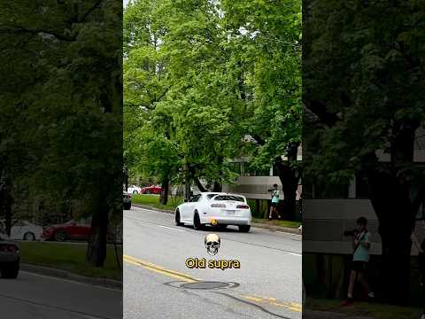 New Supra vs old Toyota Supra 🤯 #toyotasupra #toyota #supra #turbo #supramk4