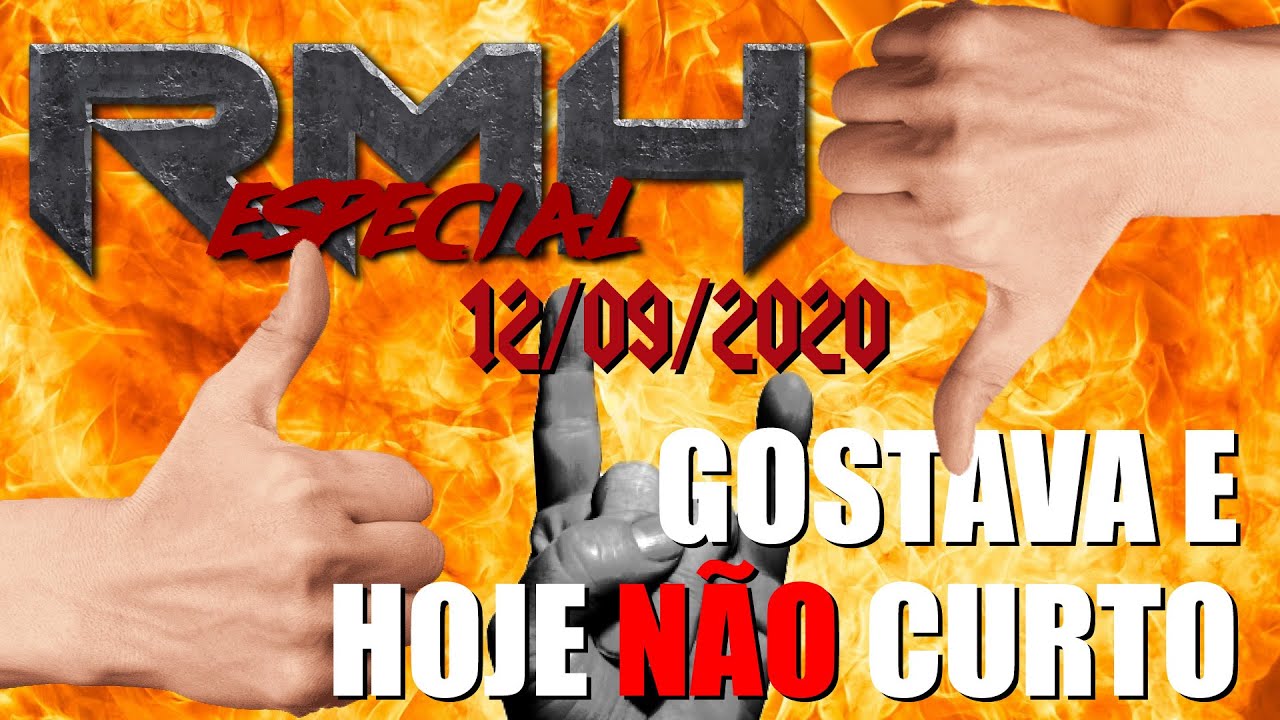 RMH ESPECIAL (12/09): Bandas que Gostava e Hoje Não Curto Tanto 🎸