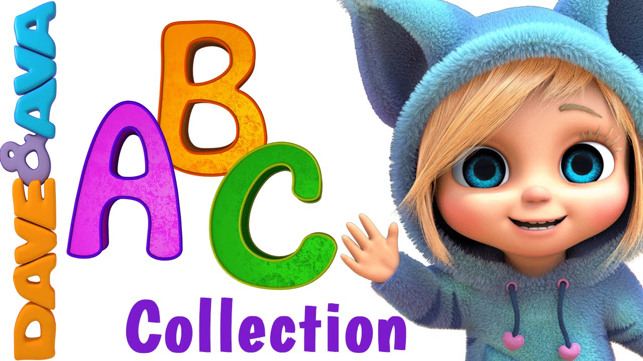 ABC Song | Nursery Rhymes by Dave and Ava