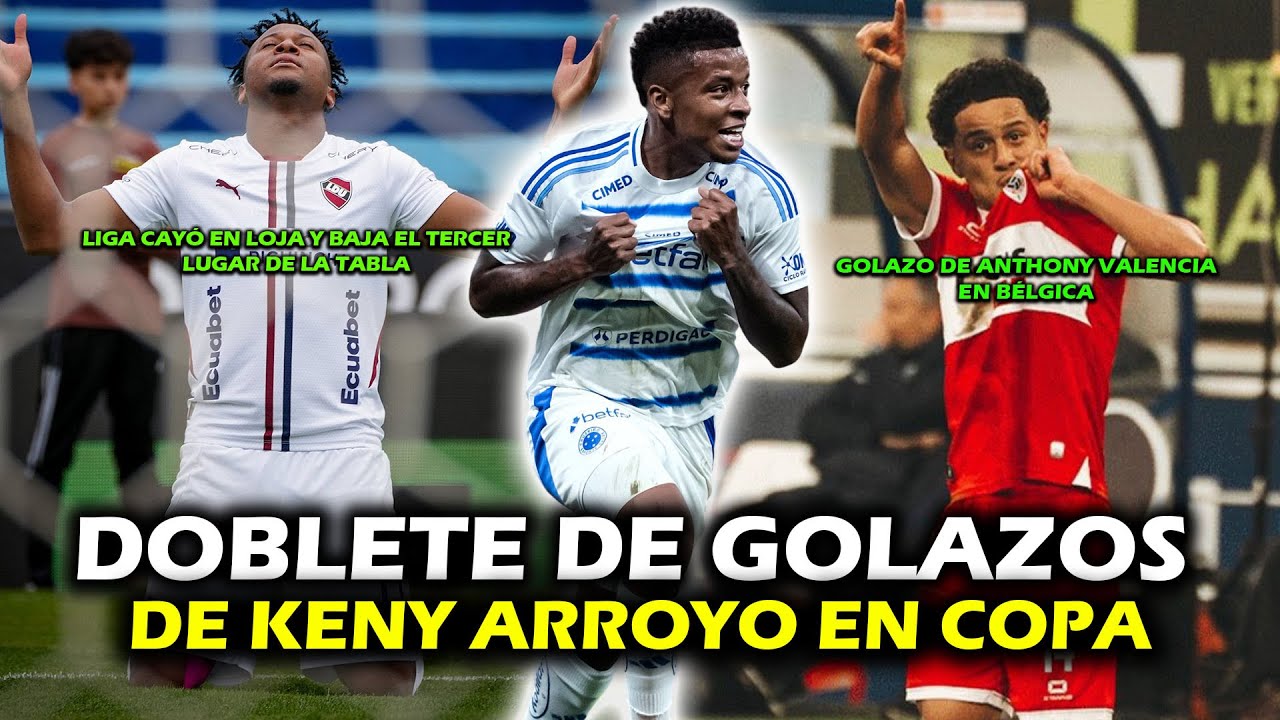DOBLETE DE KENY ARROYO QUE NO SIRVIÓ PARA NADA 😡 | GOLAZO DE ANTHONY VALENCIA | LDU CAE AL 3ER LUGAR