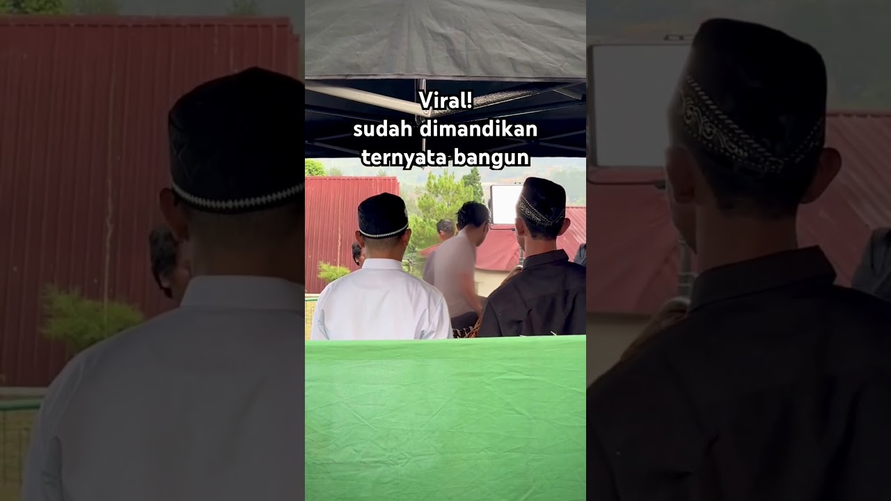 Viral: Bangun Sehat Setelah Dimandikan 🛁