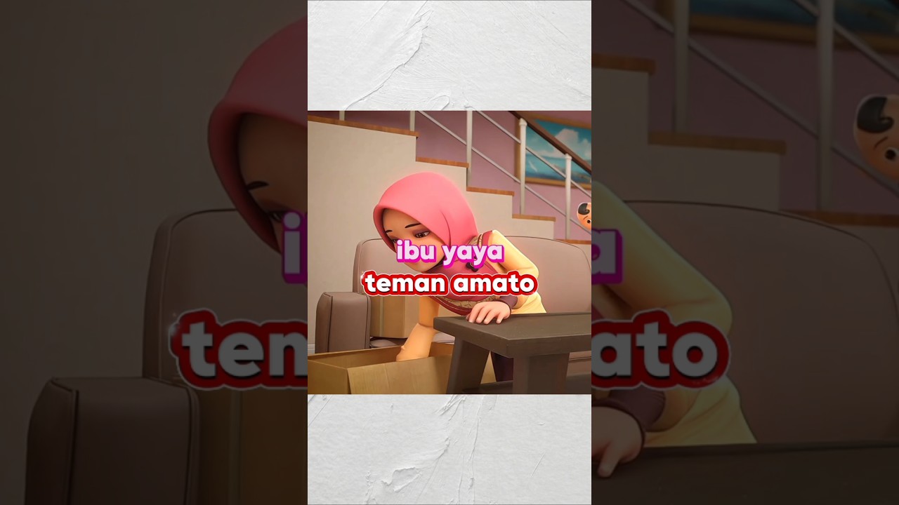 Ibu Yaya Teman Amato | Animasi Boboiboy Galaxy #Shorts