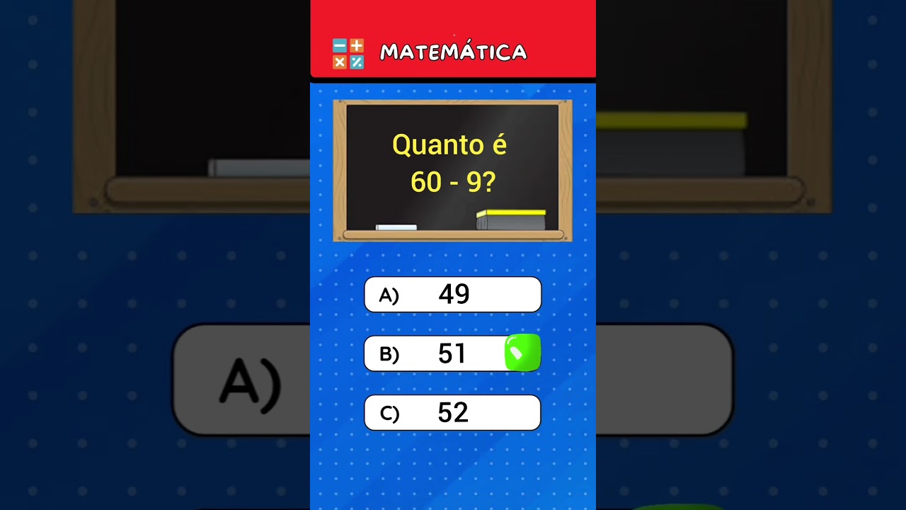 Desafie seus conhecimentos em Matemática! 🧠