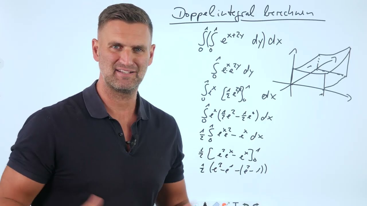 Doppelintegral berechnen | Mathe mit Daniel Jung