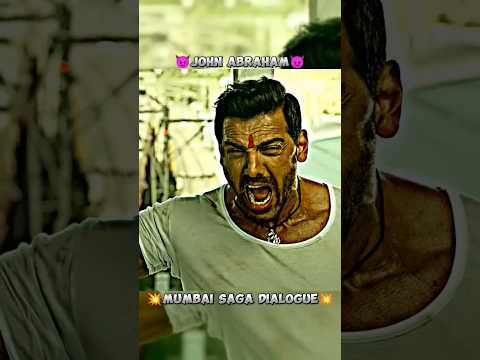 John Abraham Action Movie || Mumbai Saga Movie || #bollywood #movie #sinema