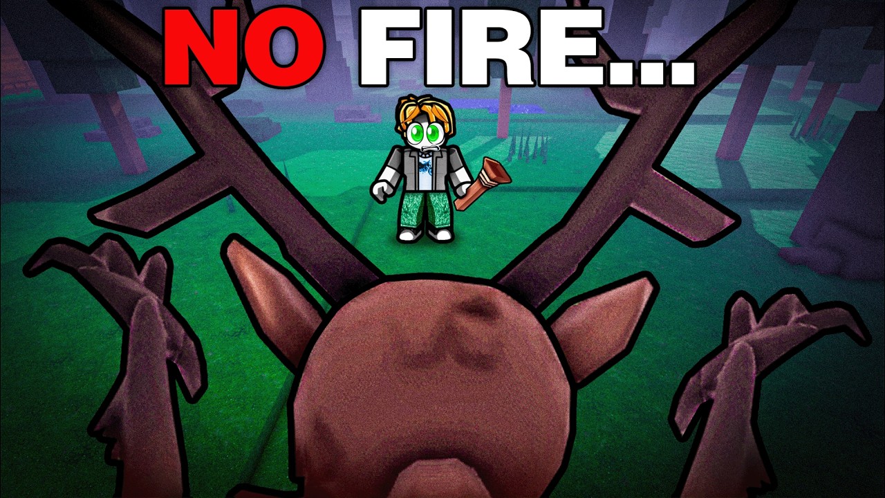 Surviving 99 Nights in the Forest Without Using Fire 🔥 | Base Building Challenge