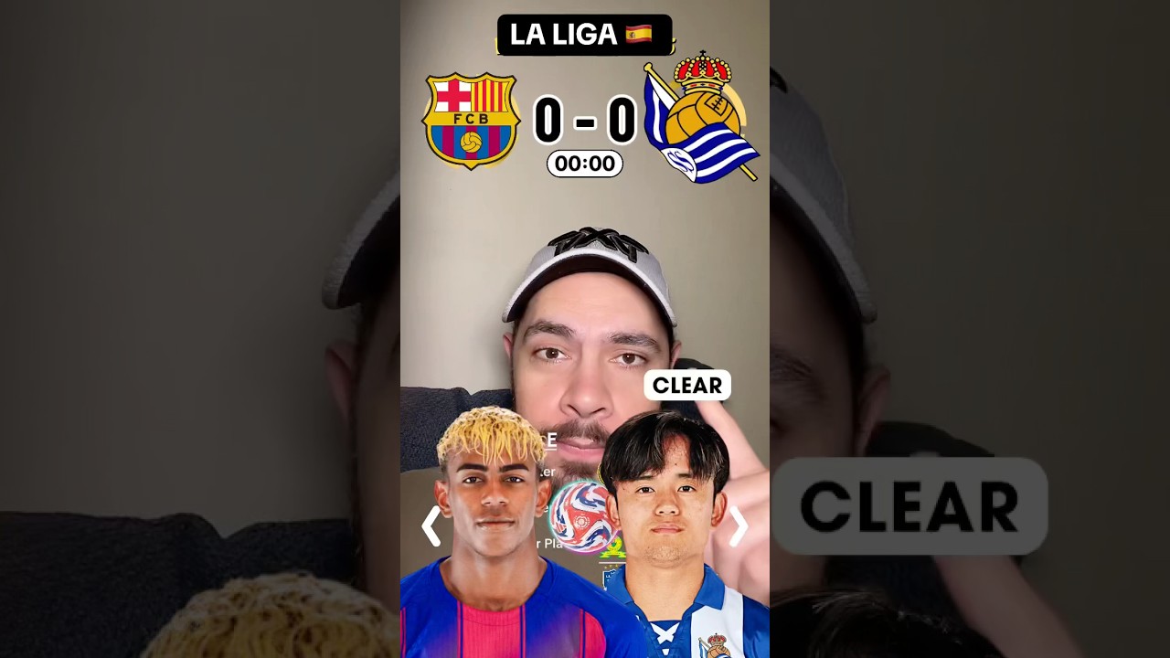 ¿Quién Ganará? Pronóstico del Partido FC Barcelona vs Real Sociedad ⚽