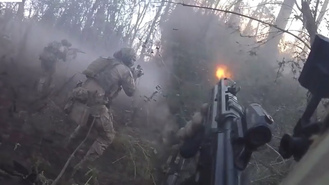 Ukrainian Scouts Storm Russian Trenches 🇺🇦