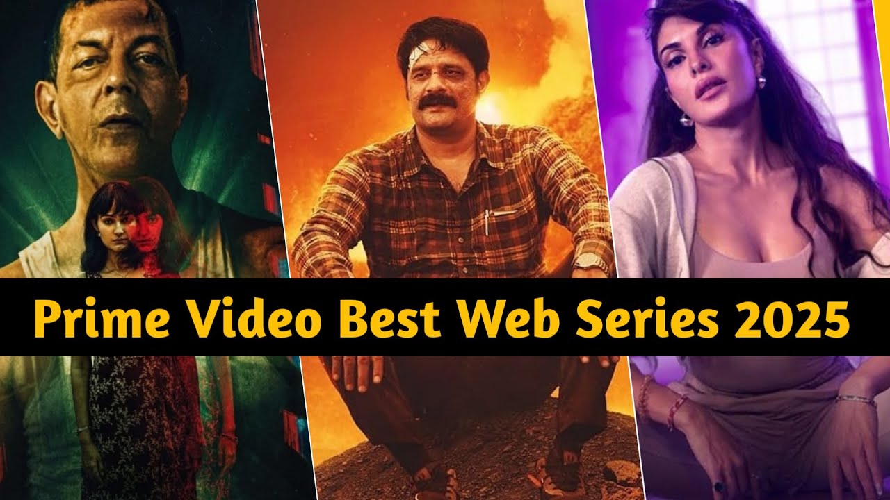 Top 10 New Web Series on Prime Video 2025 🎬