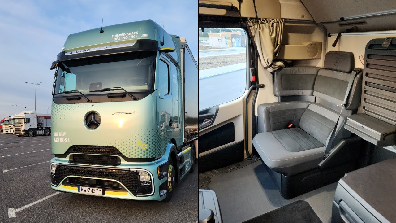 Mercedes-Benz Actros L ProCabin: Test na polskich drogach 🚚