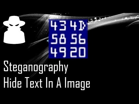 Steganography: Hide Text In A Image