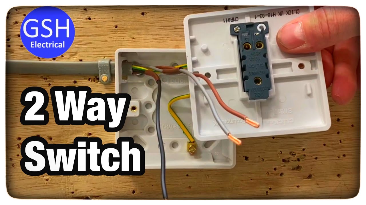 Wiring a 2-Way Light Switch 🔌