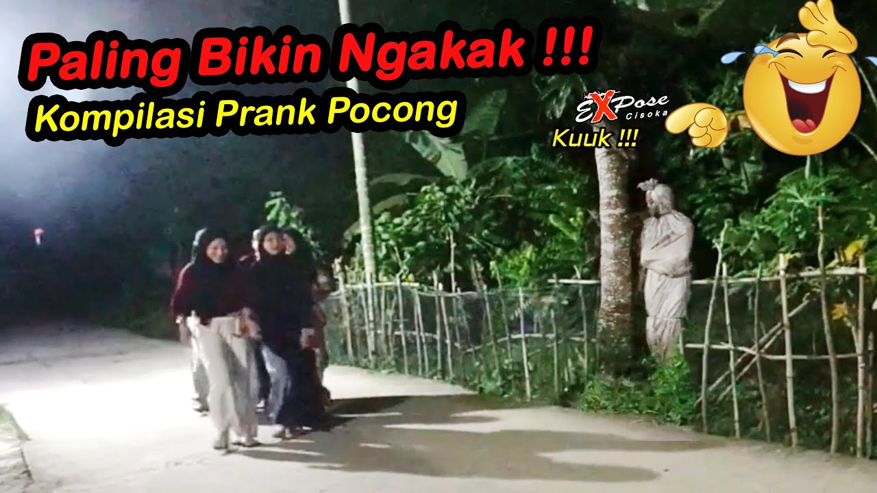 Kompilasi Prank Pocong Paling Bikin Ngakak π€£ Expose Cisoka π€£