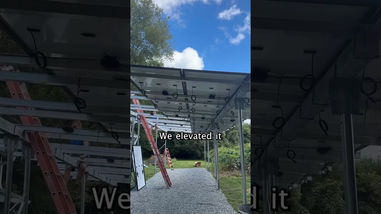 Carport Solar System Installation ☀️