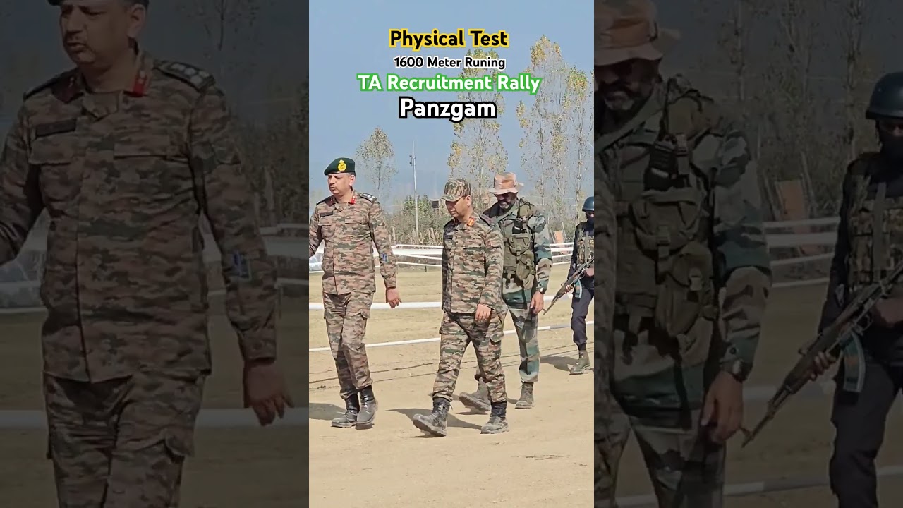 🔥 TA Recruitment Rally at Panzgam, Kupwara #Kashmir #kupwaraterriers #indianarmy 🔥 #shorts #status