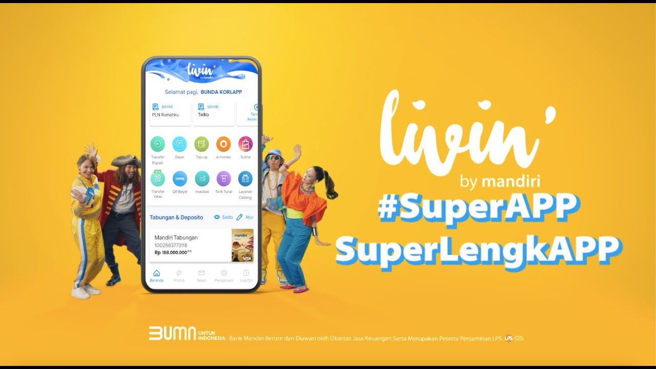 Livin' by Mandiri: The All-in-One SuperApp 🌟