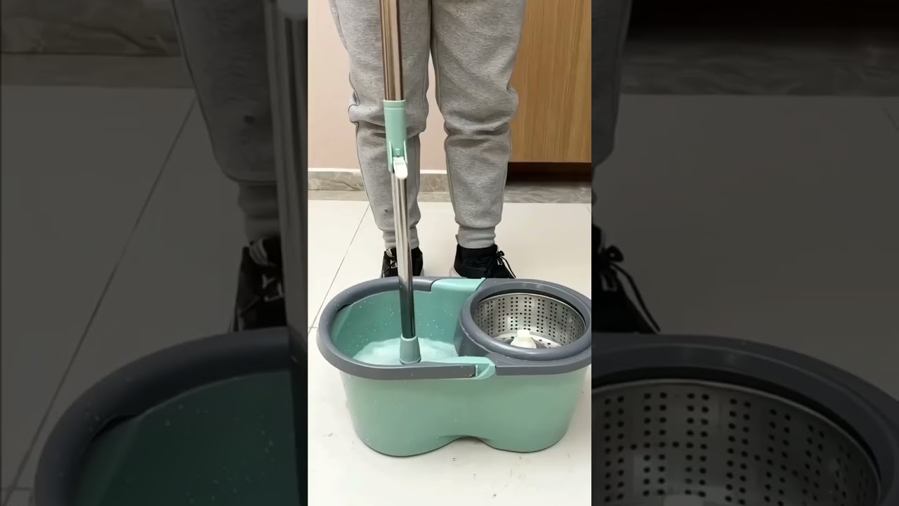Effortless Home Cleaning with the 360 Spin Mop & Bucket 🧼