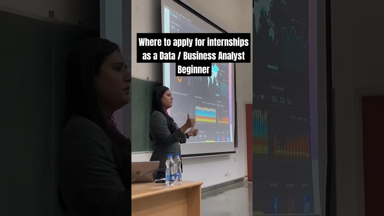 Top Tips for Beginners: How to Secure Data & Business Analyst Internships 🚀