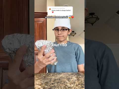 $1 Burrito vs Chipotle!! 🌯