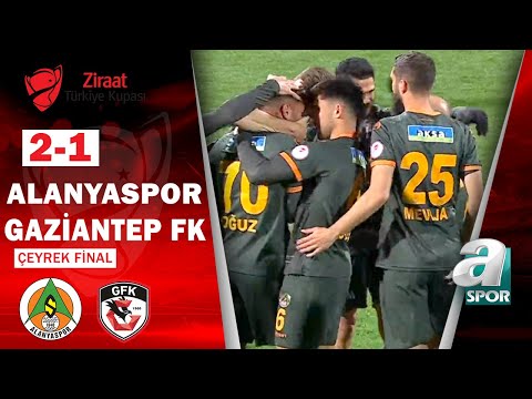 Alanyaspor 2-1 Gaziantep FK (Ziraat Türkiye Kupası Çeyrek Final Maçı) / 03.03.2022