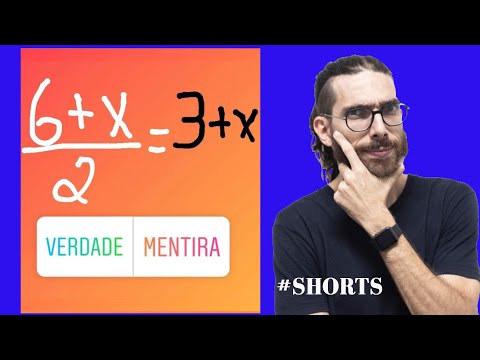 Erros GRAVES que alunos cometem na MATEMÁTICA #shorts