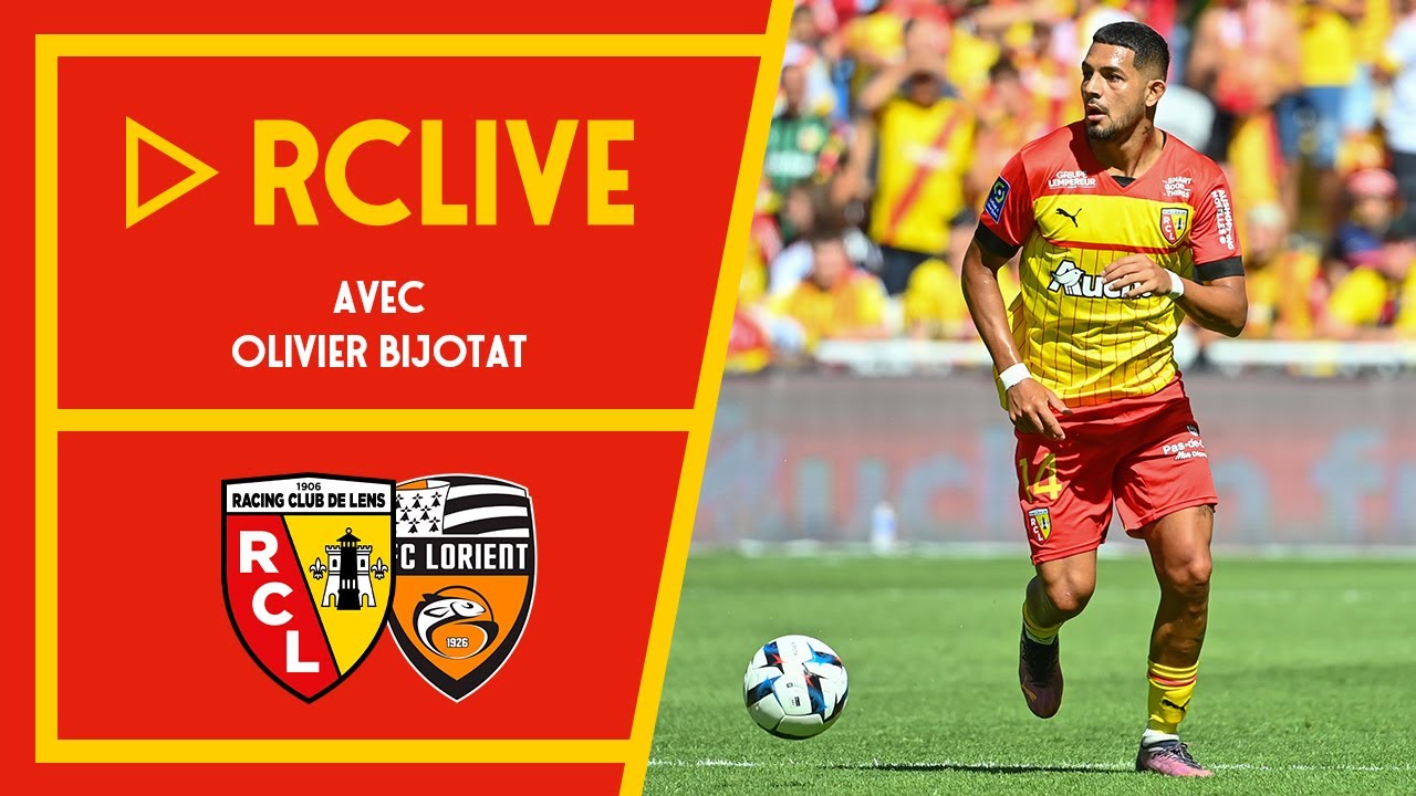 RC Live: RC Lens vs FC Lorient ⚽