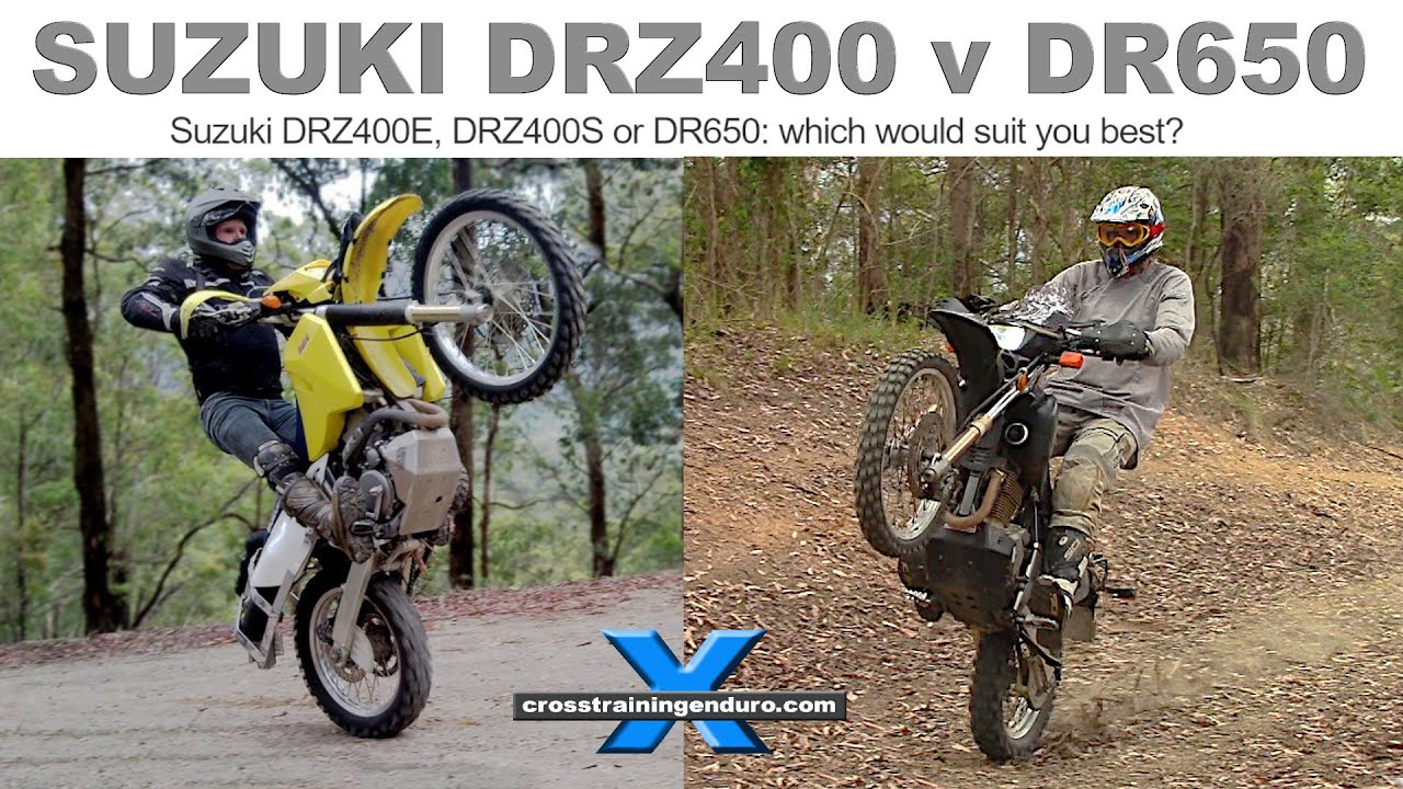 Suzuki DRZ400 v DR650: which would suit you better?︱Cross Training Adventure