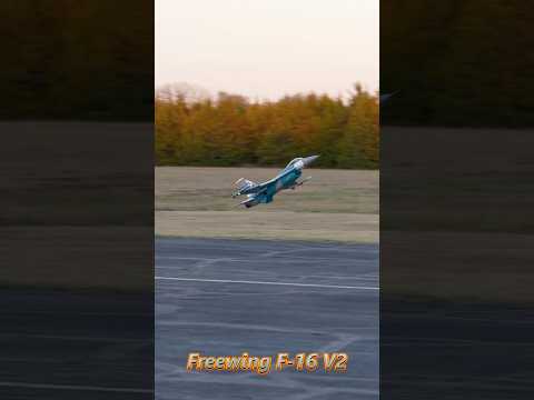 HIGH ALPHA! Freewing F-16 V2 @motionrc #freewing #EDF #edfjet #RCjet #radiocontrol #motionrc