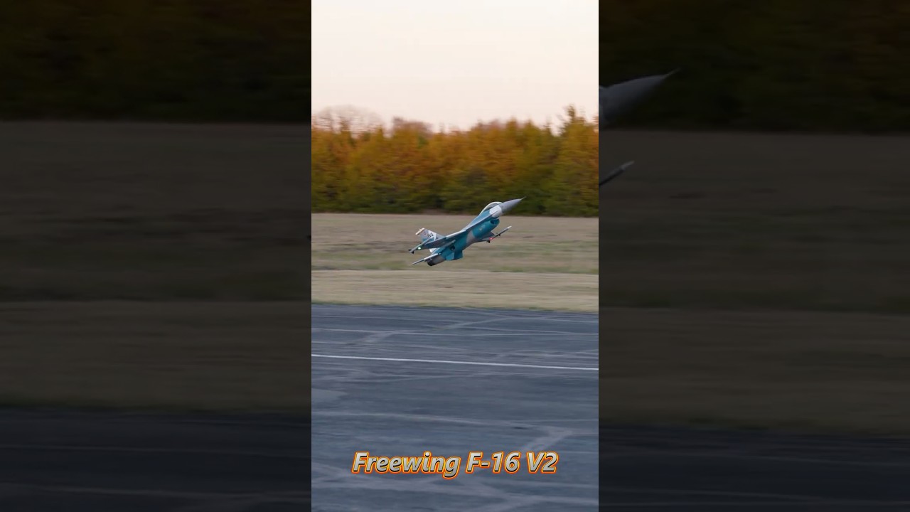 🚀 Experience the Power of the Freewing F-16 V2 – The Ultimate RC Jet! 🛩️
