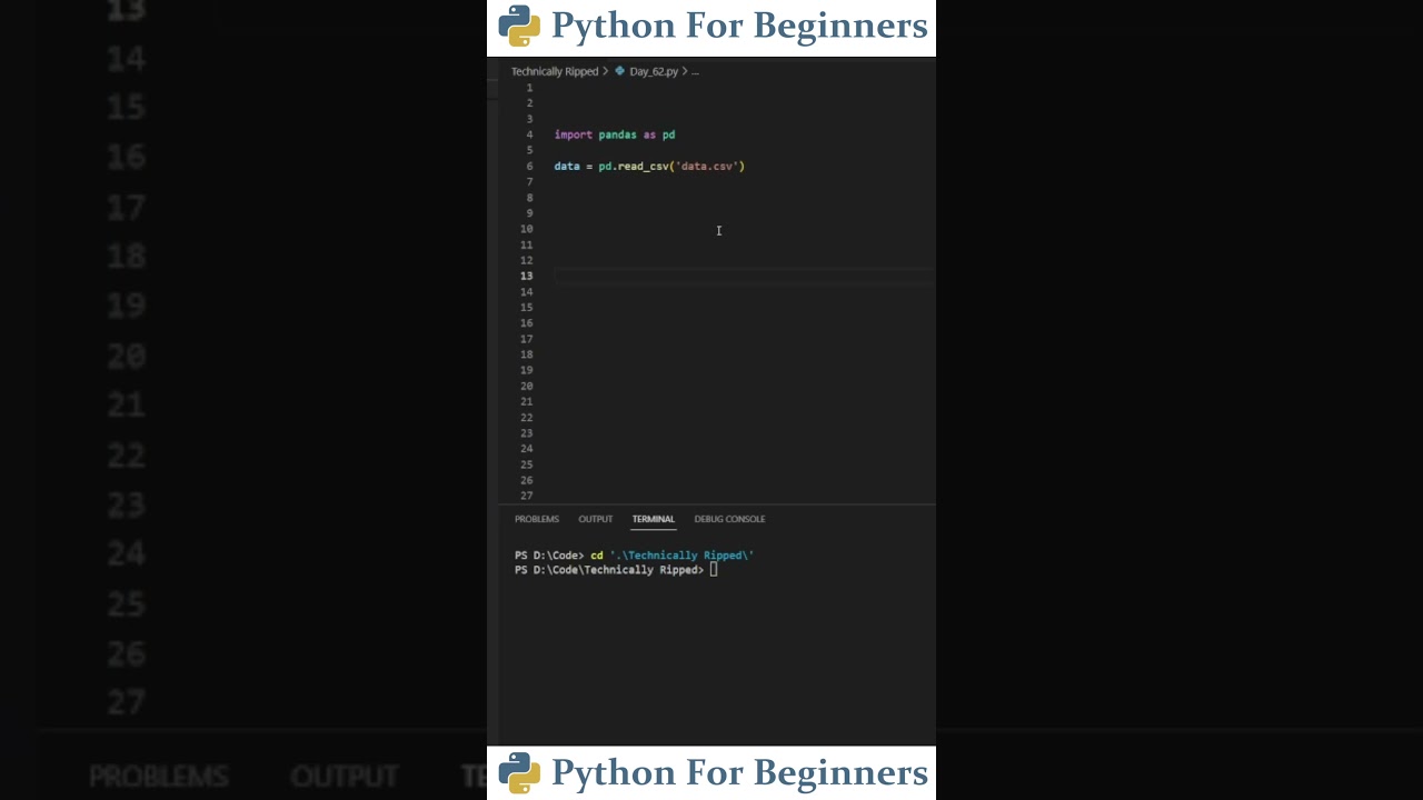 Read CSV Files with Pandas in Python π