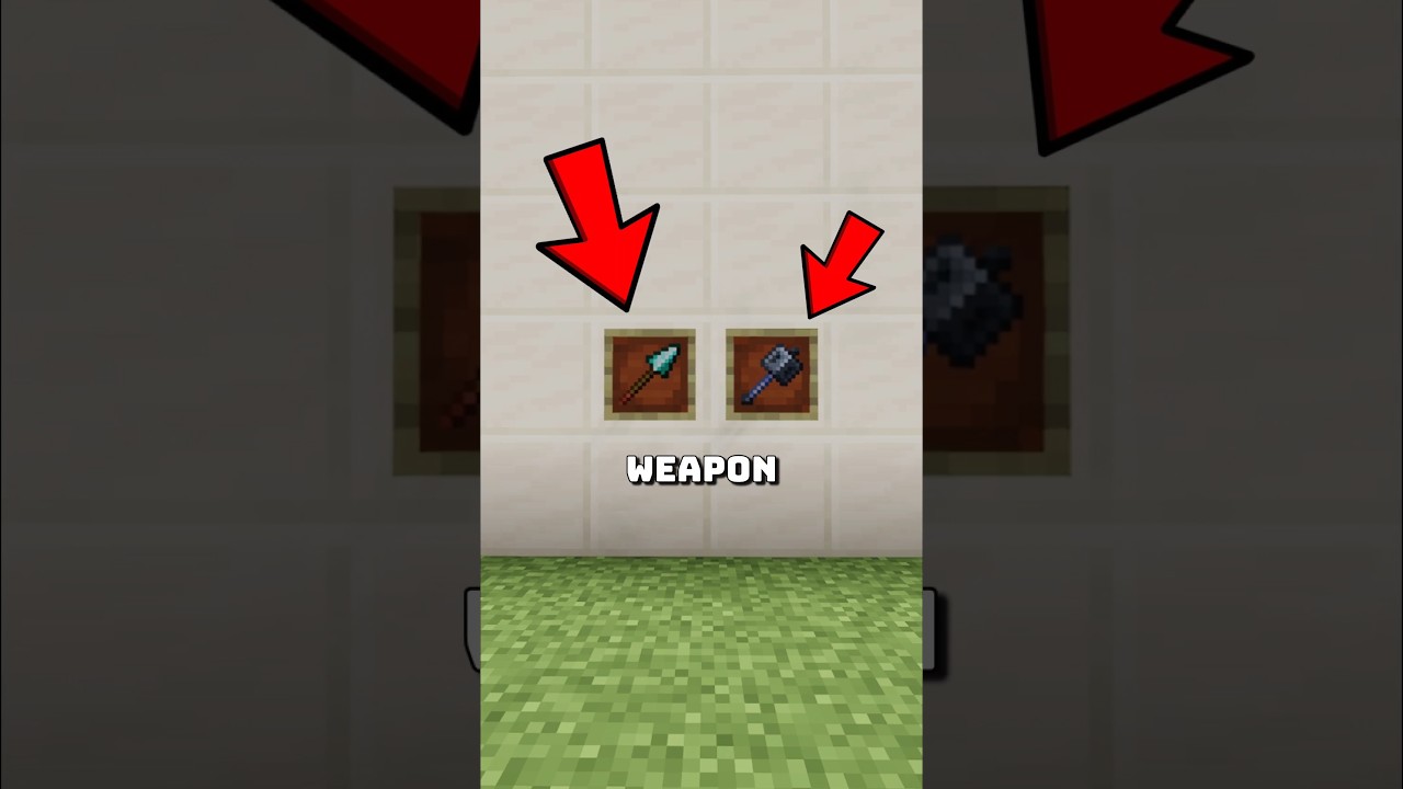 Minecraft Showdown: New Spear vs Mace β Which Weapon Reigns Supreme? βοΈ