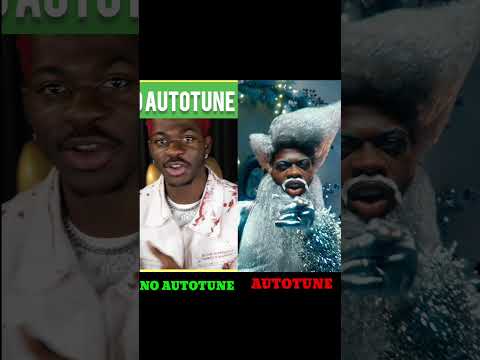 LilNas X Holiday || Autotune vs no AUTOTUNE #autotunevsnoautotune