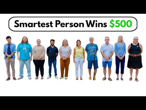 10 Participants Compete in General Knowledge Quiz for $500