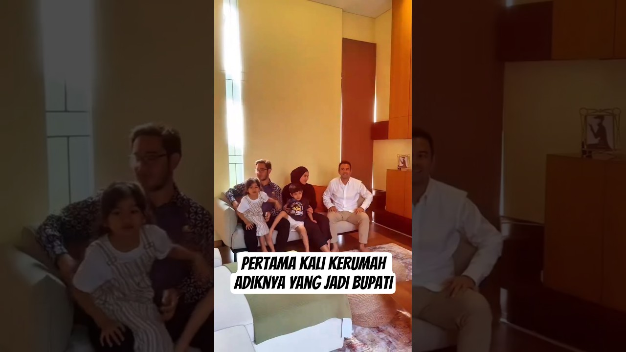 Raffi Nagita Pertama Kali Kunjungi Rumah Adiknya di Bandung Barat 🏡