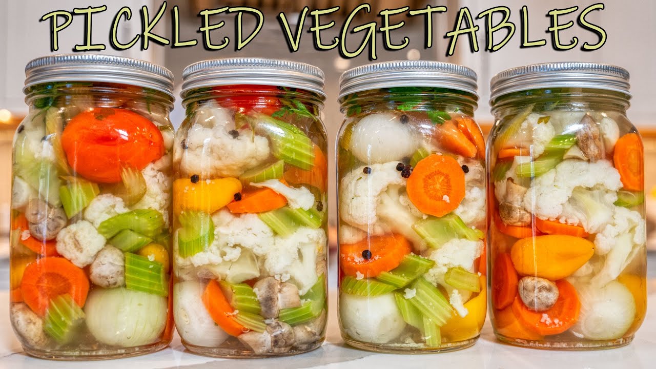 Easy Guide to Pickling Vegetables 🥒 | Toursi