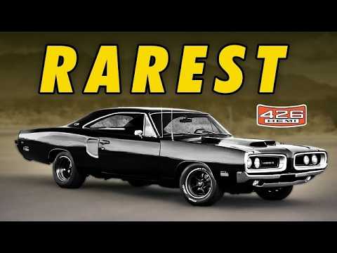 20 Top 20 Rare Muscle Cars from the 60s & 70s π