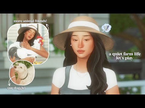 01. a quiet farm life: let's play | the sims 4
