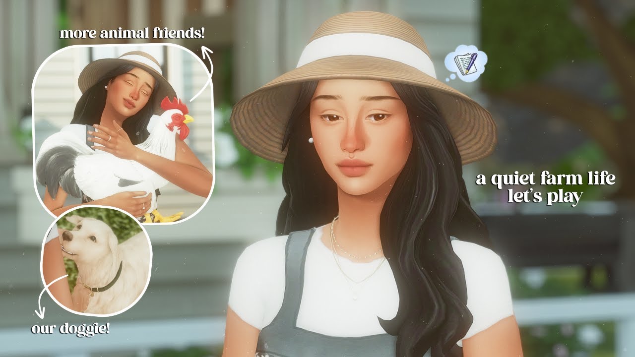 01. Relaxing Farm Life in The Sims 4 ๐พ | Cozy Playthrough & Tips